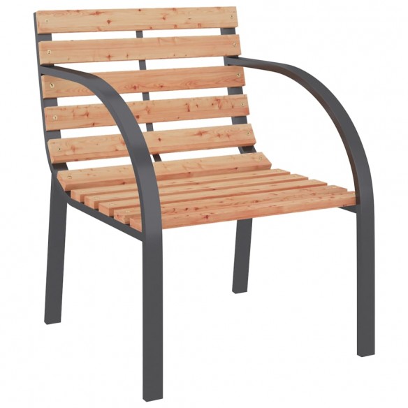 Chaises de jardin 2 pcs Bois