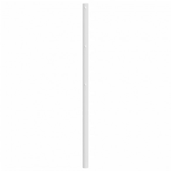 Tête de lit métal blanc 75 cm