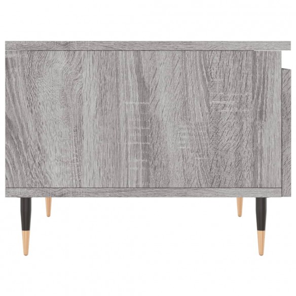 Table basse sonoma gris 50x46x35 cm bois d'ingénierie