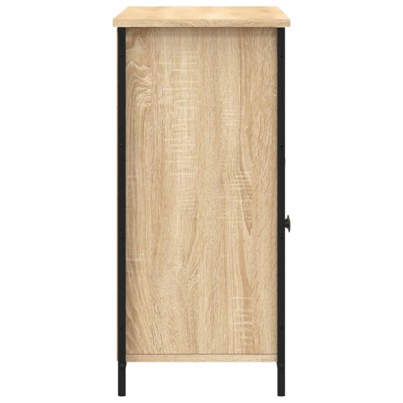 Buffet chêne sonoma 100x35x75 cm bois d'ingénierie