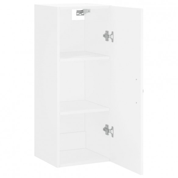 Armoire murale blanc 34,5x34x90 cm bois d'ingénierie