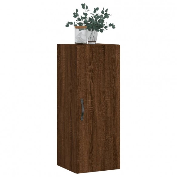 Armoire murale chêne marron 34,5x34x90 cm bois d'ingénierie