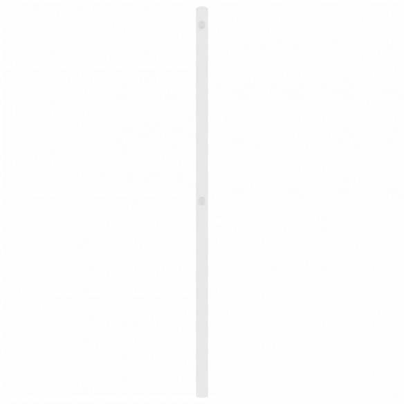 Tête de lit métal blanc 160 cm