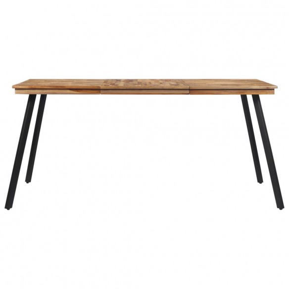 Table à manger 169x98,5x76 cm bois massif de teck