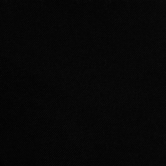 Fauteuil cabriolet avec repose-pied noir tissu