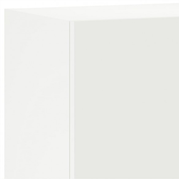 Meubles TV muraux 2 pcs blanc 40,5x30x60 cm bois d'ingénierie