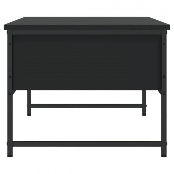 Table basse noir 101x49x39,5 cm bois d'ingénierie