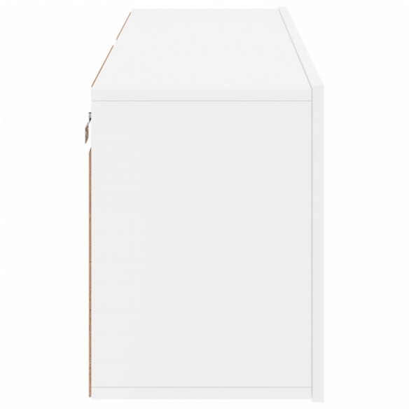 Meubles TV muraux 2 pcs blanc 60x30x41 cm