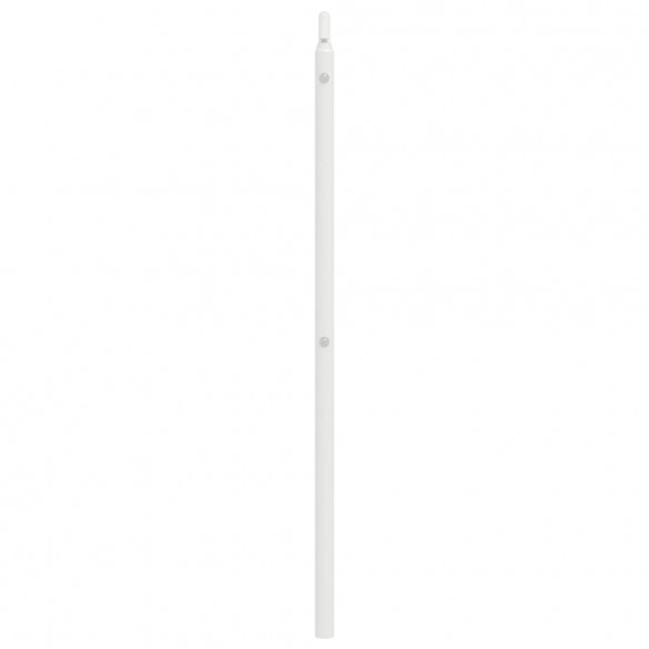 Tête de lit métal blanc 140 cm