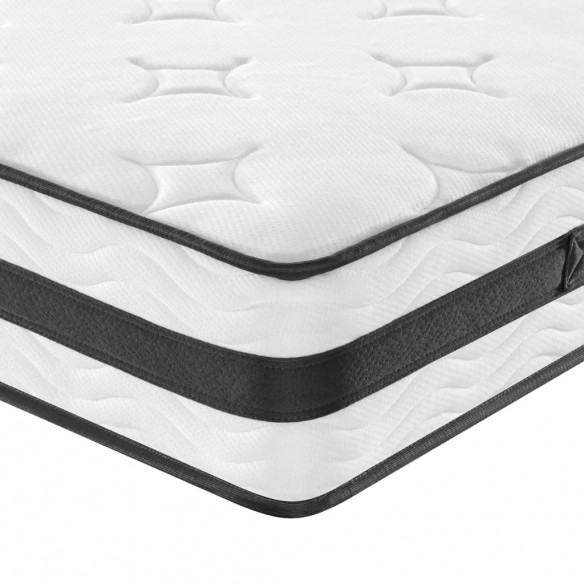 Matelas à ressorts bonnell moyen 200x200 cm