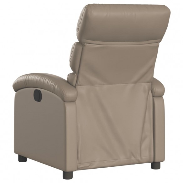 Fauteuil inclinable électrique Cappuccino Similicuir