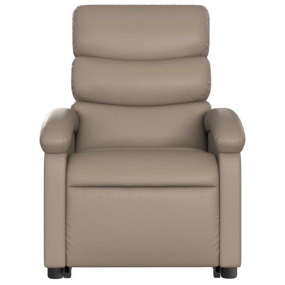 Fauteuil inclinable de massage Cappuccino Similicuir