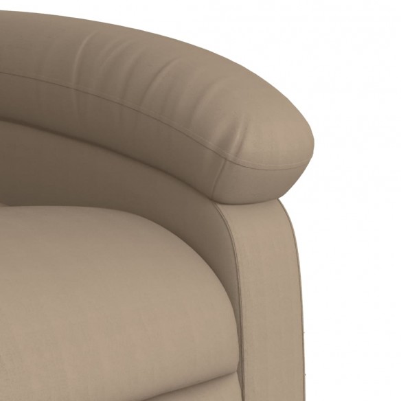 Fauteuil inclinable de massage Cappuccino Similicuir