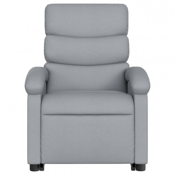 Fauteuil inclinable Gris clair Tissu