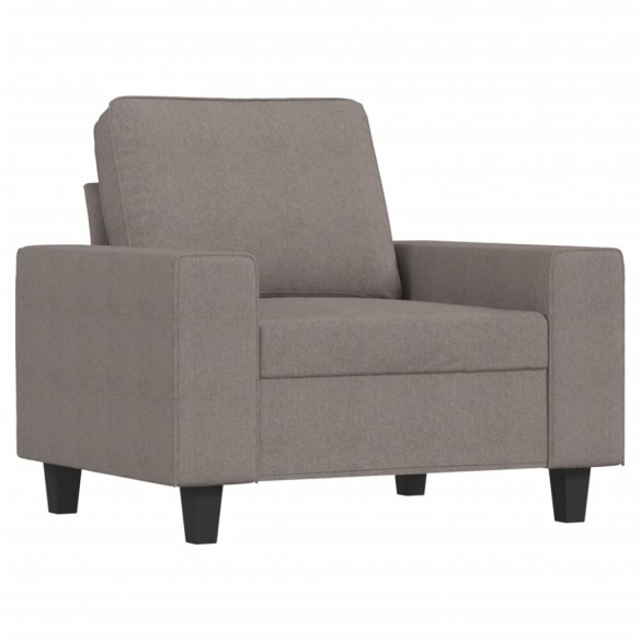 Fauteuil Taupe 60 cm Tissu