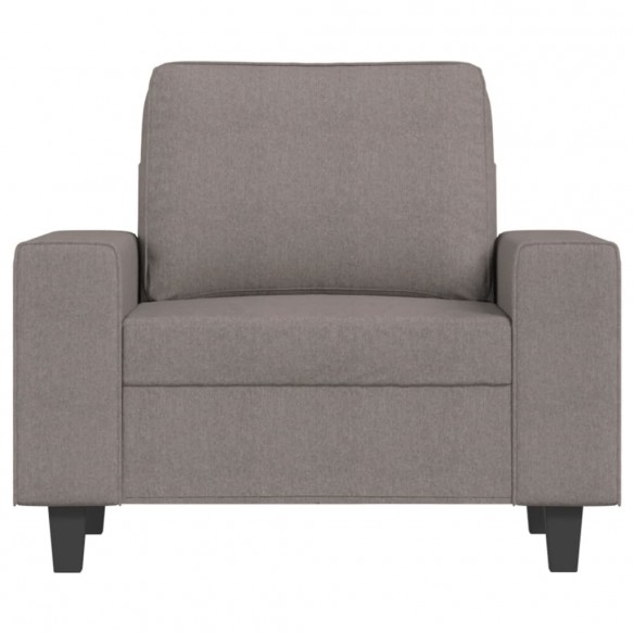 Fauteuil Taupe 60 cm Tissu