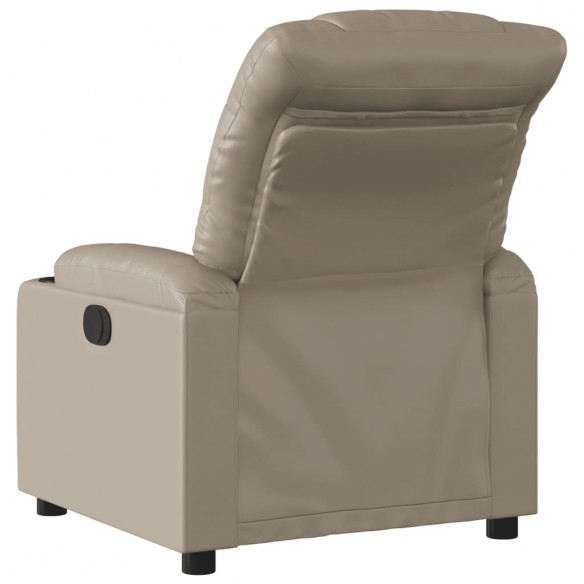 Fauteuil inclinable électrique Cappuccino Similicuir