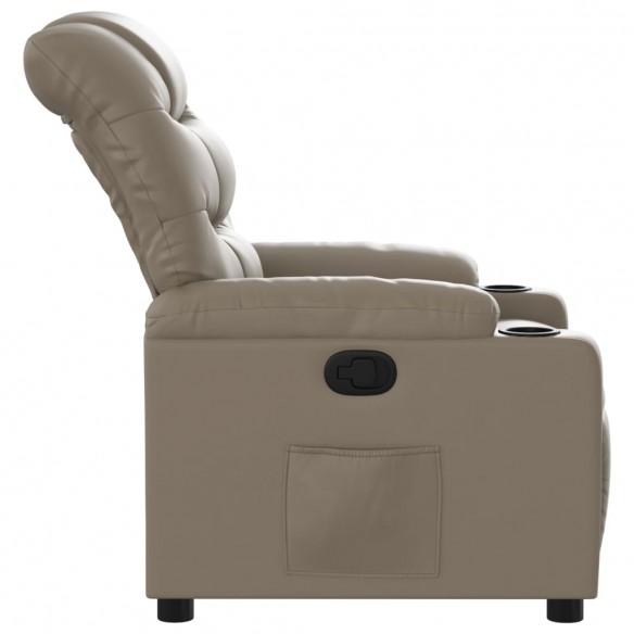 Fauteuil inclinable Cappuccino Similicuir