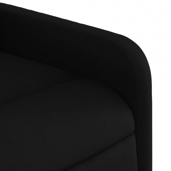 Fauteuil inclinable électrique noir tissu