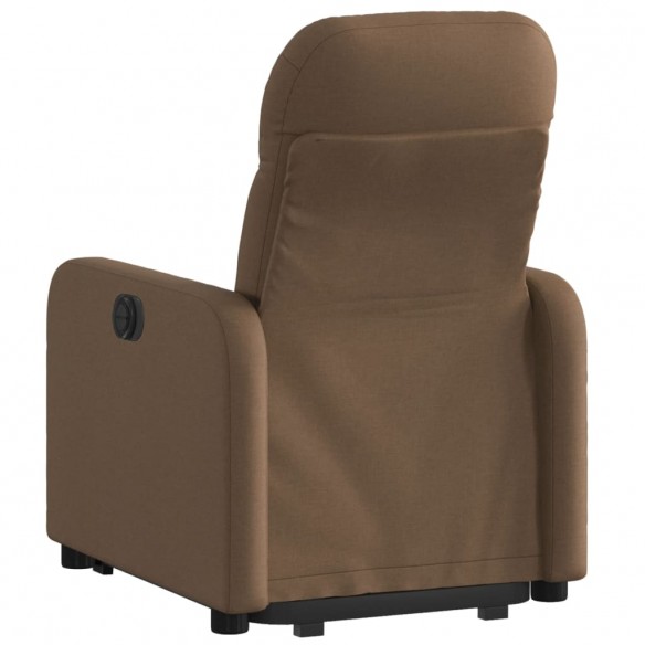 Fauteuil inclinable Marron Tissu