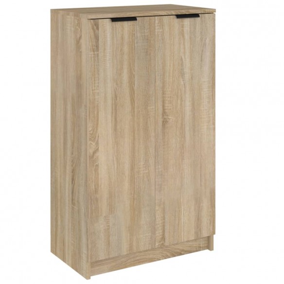 Armoire à chaussures Chêne sonoma 59x35x100cm Bois d'ingénierie