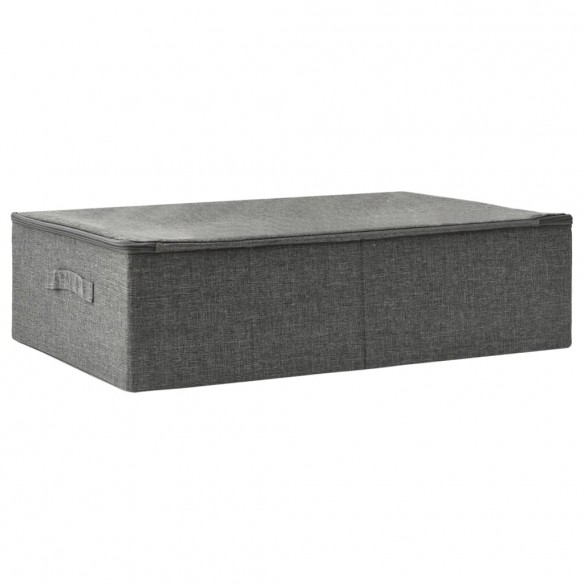 Boîte de rangement Tissu 70x40x18 cm Anthracite