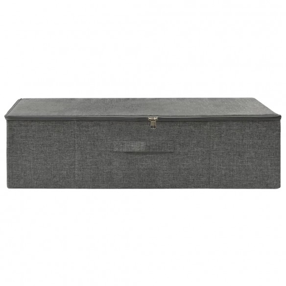 Boîte de rangement Tissu 70x40x18 cm Anthracite