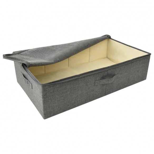 Boîte de rangement Tissu 70x40x18 cm Anthracite