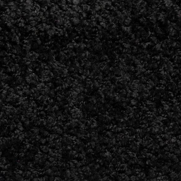 Tapis d'escalier 15 pcs noir 56x17x3 cm