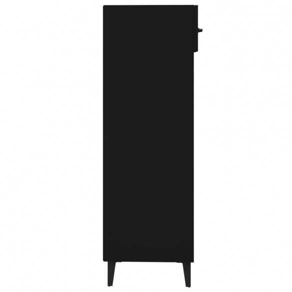 Armoire à chaussures Noir 30x35x105 cm Bois d'ingénierie