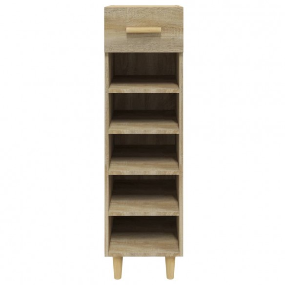 Armoire à chaussures Chêne Sonoma 30x35x105cm Bois d'ingénierie