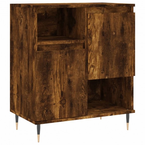 Buffet Chêne fumé 60x35x70 cm Bois d'ingénierie