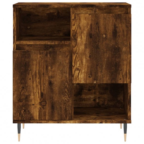 Buffet Chêne fumé 60x35x70 cm Bois d'ingénierie