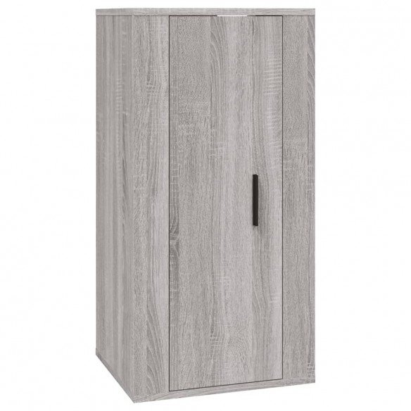 Ensemble de meubles TV 2 pcs Sonoma gris Bois d'ingénierie