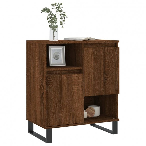 Buffet Chêne marron 60x35x70 cm Bois d'ingénierie