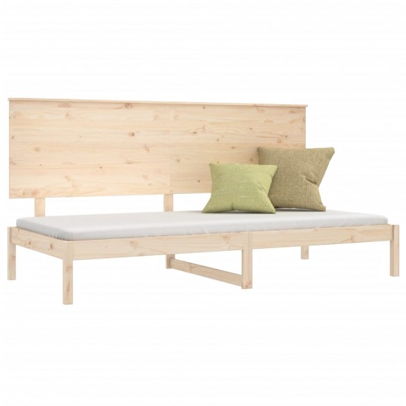 Lit de jour 90x200 cm Bois de pin massif