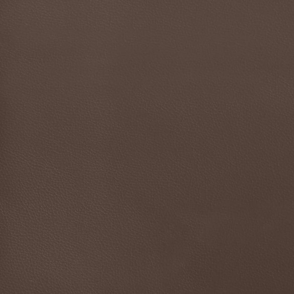 Matelas de lit à ressorts ensachés Marron 180x200x20 cm