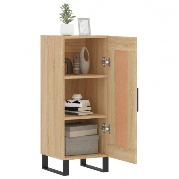 Buffet Chêne sonoma 34,5x34x90 cm Bois d'ingénierie