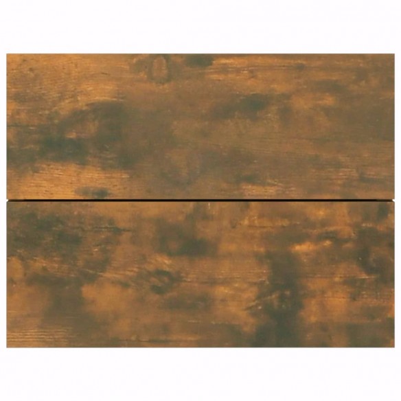Table de chevet Chêne fumé 40x30x30 cm Bois d'ingénierie