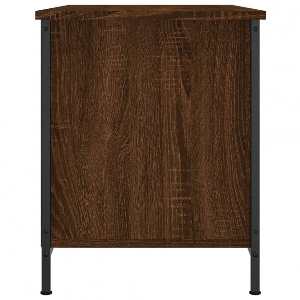 Meuble TV Chêne marron 80x40x50 cm Bois d'ingénierie