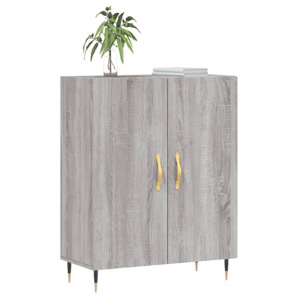 Buffet sonoma gris 69,5x34x90 cm bois d'ingénierie