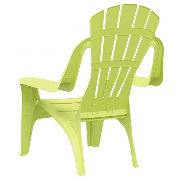 Chaises de jardin pour enfants lot de 2 vert 37x34x44 cm PP