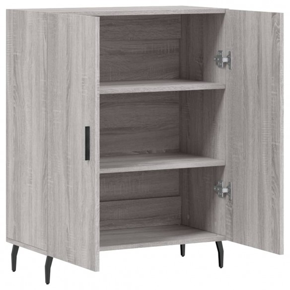 Buffet sonoma gris 69,5x34x90 cm bois d'ingénierie