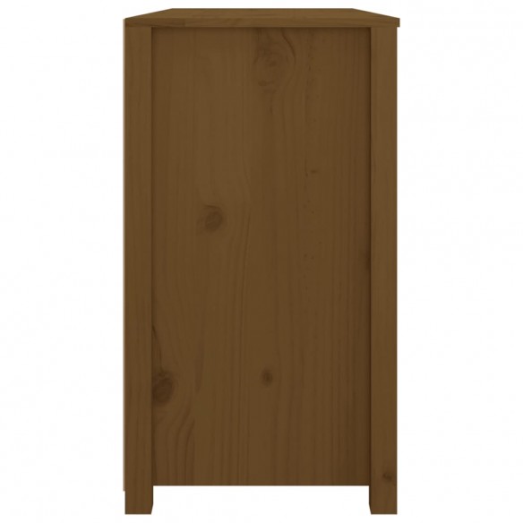 Armoire latérale Marron Miel 100x40x72 cm Bois de pin massif