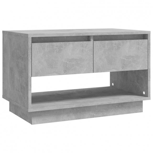 Meuble TV Gris béton 70x41x44 cm Aggloméré