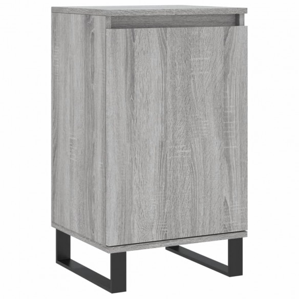 Buffet sonoma gris 40x35x70 cm bois d'ingénierie