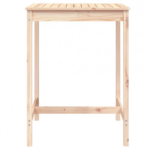 Table de jardin 82,5x82,5x110 cm bois massif de pin