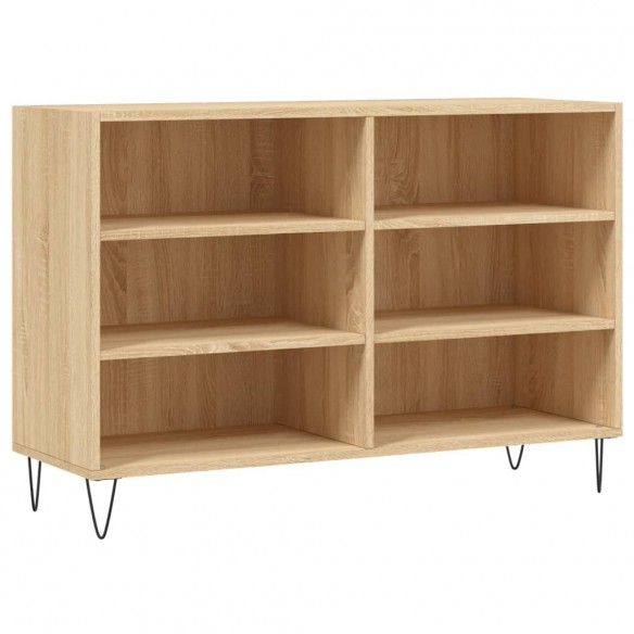 Buffet chêne sonoma 103,5x35x70 cm bois d'ingénierie