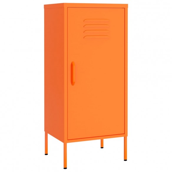 Armoire de rangement Orange 42,5x35x101,5 cm Acier