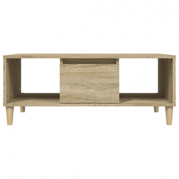 Table basse Chêne sonoma 90x50x36,5 cm Bois d'ingénierie